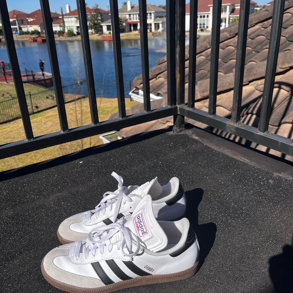 Adidas Samba White Black Trainers